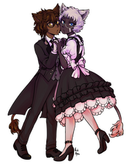 Oni &amp; Mako commission