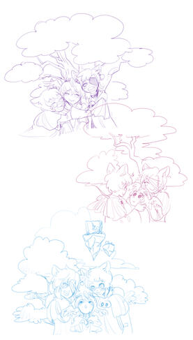 Meteion comm sketches | ArtBy:NaDeRegen